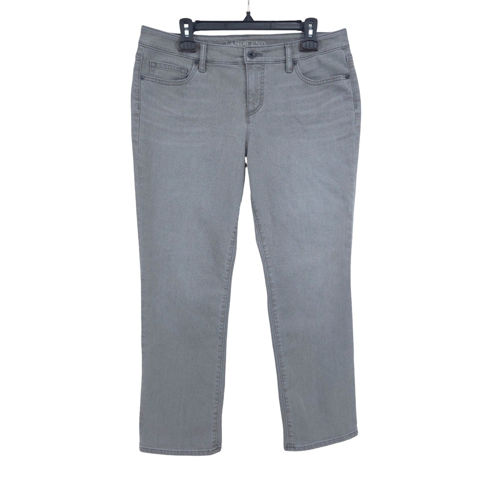 Lands End Straight Leg Jeans